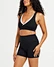 color block sports bra